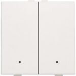 NIKO - Home Control - commande double avec led et capteurs de confort