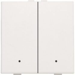 NIKO - Home Control - commande double avec led et capteurs de confort