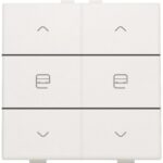 NIKO - Home Control commande double moteur avec touche sixtuple