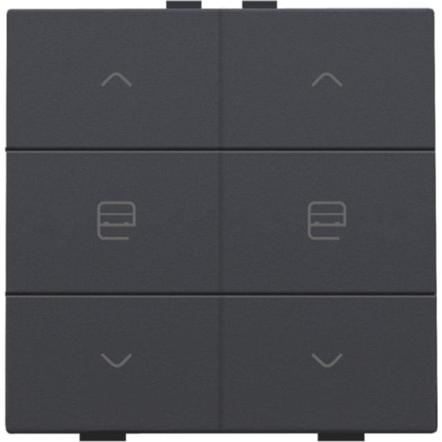 NIKO - Home Control commande double moteur avec touche sixtuple NIKO - Home Control commande double moteur avec touche sixtuple