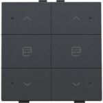 NIKO - Home Control commande double moteur avec touche sixtuple+led