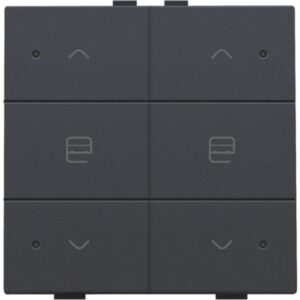 NIKO - Home Control commande double moteur avec touche sixtuple+led