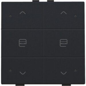 NIKO - Home Control commande double moteur avec touche sixtuple+led