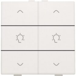 NIKO - Home Control commande double variateur avec touche sixtuple