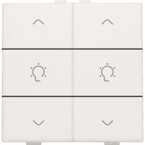 NIKO - Home Control commande double variateur avec touche sixtuple