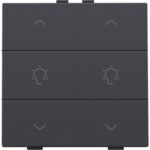 NIKO - Home Control commande double variateur avec touche sixtuple