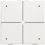 NIKO - Home Control - commande quadruple avec led et capteurs de confort