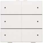 NIKO - Home Control - commande sextuple avec led et capteurs de confort