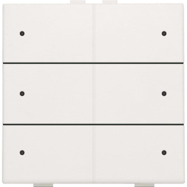NIKO - Home Control - commande sextuple avec led et capteurs de confort NIKO - Home Control - commande sextuple avec led et capteurs de confort