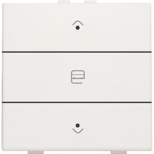 NIKO - Home Control commande simple moteur avec touche triple+led NIKO - Home Control commande simple moteur avec touche triple+led