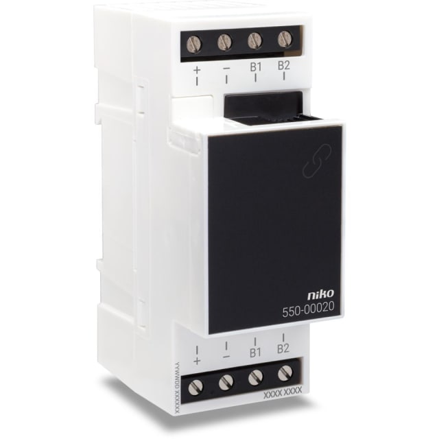 NIKO - Home Control din-rail module accouplement - 550-00020 NIKO - Home Control din-rail module accouplement - 550-00020