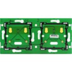NIKO - Home Control platine murale double horizontal: entraxe 71mm - 550-14020
