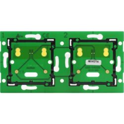 NIKO - Home Control platine murale double horizontal: entraxe 71mm - 550-14020