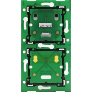 NIKO - Home Control platine murale double vertical: entraxe 60mm - 550-14021