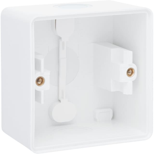 NIKO - Hydro Boîtier simple en saillie - avec 2 entrées souples blanc - 701-83101 NIKO - Hydro Boîtier simple en saillie - avec 2 entrées souples blanc - 701-83101
