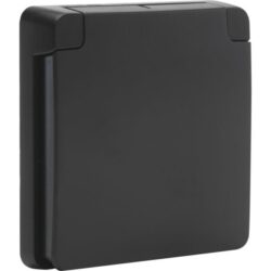 NIKO - Hydro adapteur 45x45mm noir - 761-85000