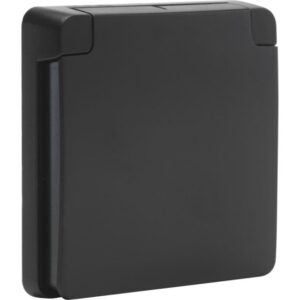 NIKO - Hydro adapteur 45x45mm noir - 761-85000