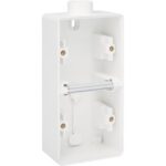 NIKO - Hydro boîte double 1 entrée - blanc (vertical) - 701-84201