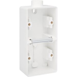 NIKO - Hydro boîte double 1 entrée - blanc (vertical) - 701-84201