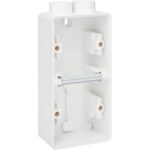 NIKO - Hydro boîte double 2 entrées - blanc (vertical) - 701-84202