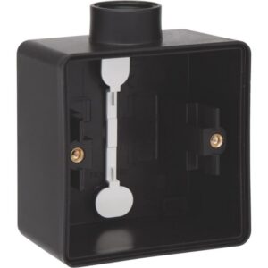 NIKO - Hydro boîte simple 1 entrée - noir - 761-84101
