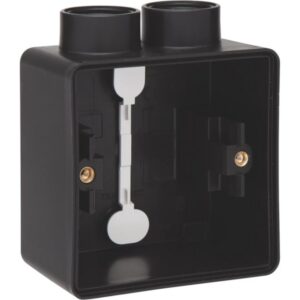 NIKO - Hydro boîte simple 2 entrées - noir - 761-84102