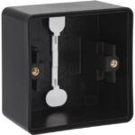 NIKO - Hydro boîtier simple en saillie 1 fonction noir - 761-83101