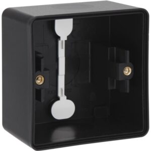 NIKO - Hydro boîtier simple en saillie 1 fonction noir - 761-83101