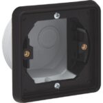 NIKO - Hydro cadre d'encastrement noir - 761-73000