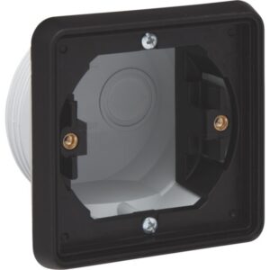 NIKO - Hydro cadre d'encastrement noir - 761-73000