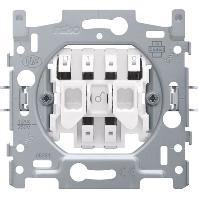 NIKO - INTERRUPT. TEMOIN UNIP. bornes auto - 170-07105 NIKO - INTERRUPT. TEMOIN UNIP. bornes auto - 170-07105