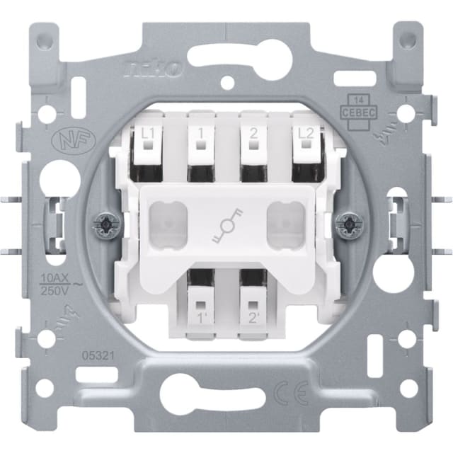 NIKO - INTERRUPTEUR VA/VIENT 2P bornes auto - 170-02205 NIKO - INTERRUPTEUR VA/VIENT 2P bornes auto - 170-02205