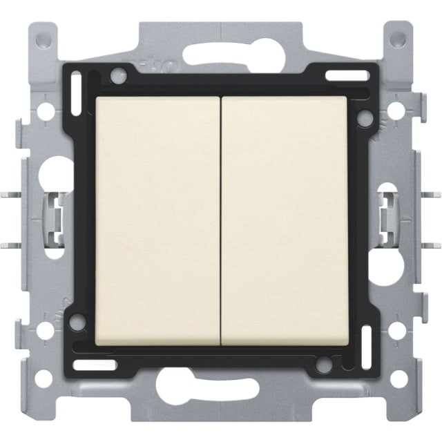 NIKO - Interrupteur double allumage 10A 250V AC NIKO - Interrupteur double allumage 10A 250V AC
