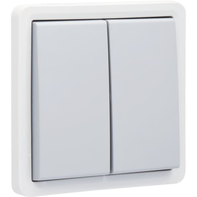 NIKO - Interrupteur va-et-vient double 10A 250V bornes à vis NIKO - Interrupteur va-et-vient double 10A 250V bornes à vis