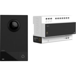 Détails visibles de Kit visiophone 2 fils saillie avec unité de contrôle pour Kits vidéophone