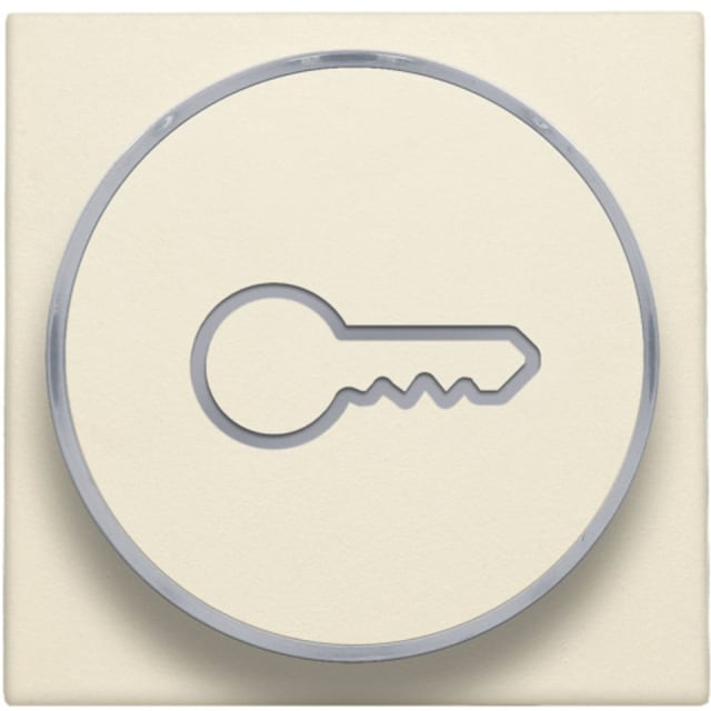 NIKO - Manette avec anneau translucide et symbole clef pour bouton poussoir 6A NIKO - Manette avec anneau translucide et symbole clef pour bouton poussoir 6A