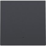 NIKO - Manette avec lentille pour interrupteur élec. ou bouton-poussoir - anthracite - 122-32002