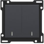 NIKO - Manette double avec voyant pour bouton poussoir