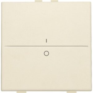 NIKO - Manette simple I-0 pour poussoir câble-bus ou RF émetteur mural