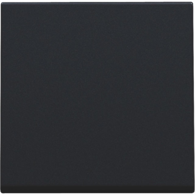 NIKO Pure bouton poussoir variateur LED noir Bouton poussoir carré noir pour variateur LED