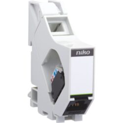 NIKO - Module DIN-rail RJ45 STP Cat. 5E - 650-14556