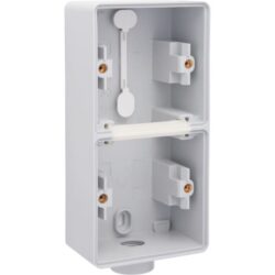 NIKO - New Hydro boîtier double en saillie vertical - avec 1 entrée M20 gris - 700-84201