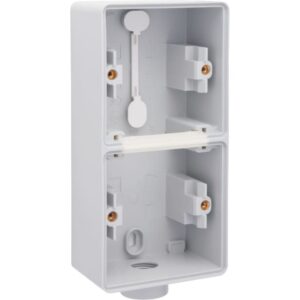 NIKO - New Hydro boîtier double en saillie vertical - avec 1 entrée M20 gris - 700-84201
