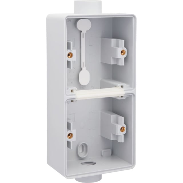 NIKO - New Hydro boîtier double en saillie vertical - avec 2x1 entrée M20 gris - 700-84211 NIKO - New Hydro boîtier double en saillie vertical - avec 2x1 entrée M20 gris - 700-84211