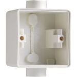 NIKO - New Hydro boîtier simple en saillie - avec 2x1 entrée M20 blanc - 701-84111