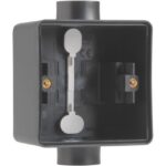 NIKO - New Hydro boîtier simple en saillie - avec 2x1 entrée M20 noir - 761-84111