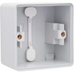 NIKO - New Hydro boîtier simple en saillie - avec 2x1 entrée souple gris - 700-83101