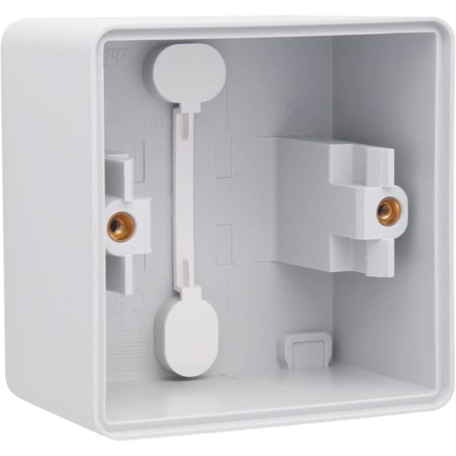 NIKO - New Hydro boîtier simple en saillie - avec 2x1 entrée souple gris - 700-83101 NIKO - New Hydro boîtier simple en saillie - avec 2x1 entrée souple gris - 700-83101