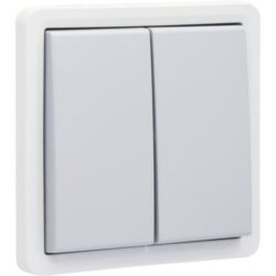 NIKO - New Hydro bouton-poussoir double non éclairable 10A 250V