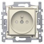 NIKO - PRISE 2P+T SECUR. CREAM bornes auto - 100-66105